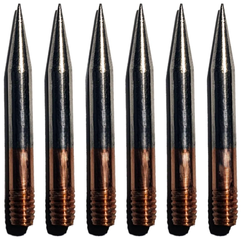 Soldering tip, screw-in tip, M4 thread, Parkside, replacement - set of 6 soldering tips replacement soldering tips set soldering station tool 3