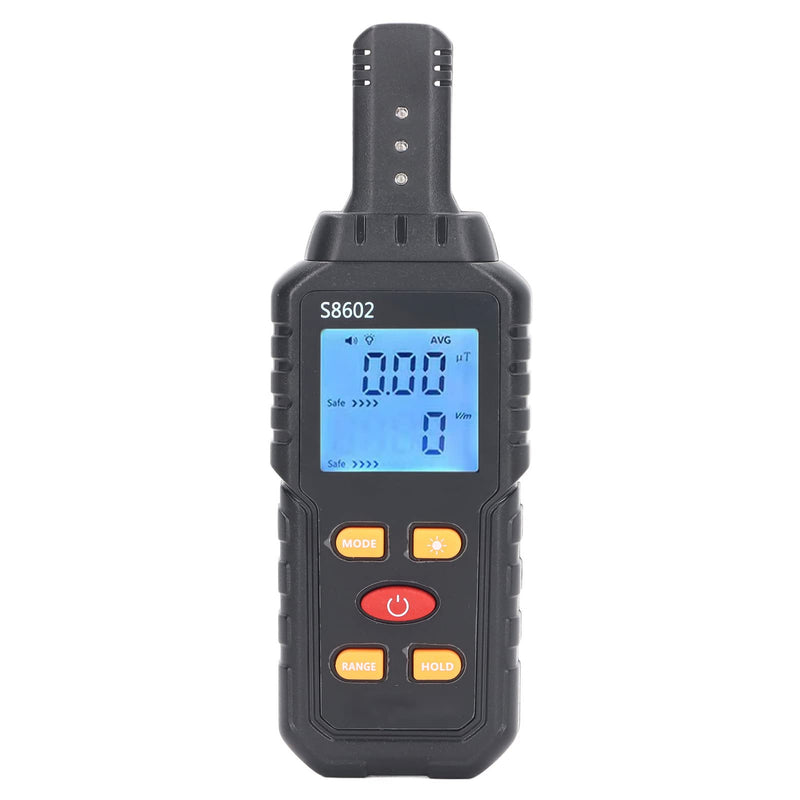 EMF Test, Electromagnetic Radiation Tester EMF Electric Magnetic Field Detector Meter 5 Hz to 3500 Hz