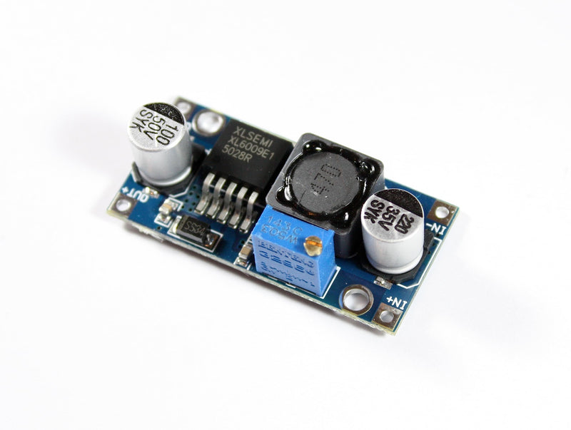 Paradisetronic.com XL6009 DC/DC converter, DC-DC boost converter module, step-up module, 5-32V to 5-35V, 94% efficiency max.
