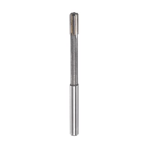 sourcing map Clamping Reamer 6.2mm H7 C1/K30 Carbide Tip Precision Straight Flutes Round Shank Lathe Machine Cutter 6.2mm