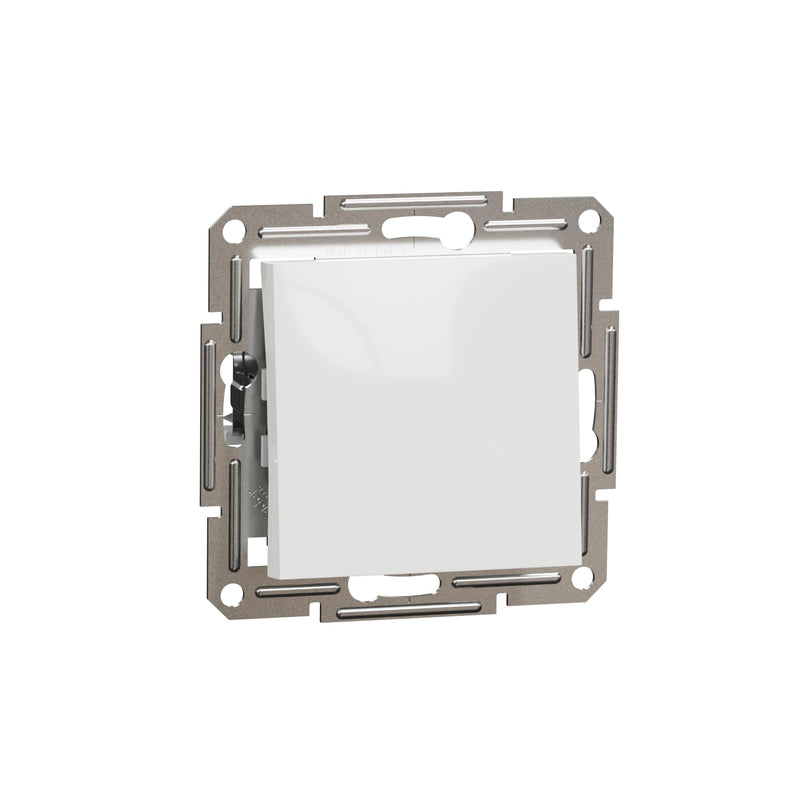Schneider Electric Asfora EPH0770121D button 1-way button 10 A - 250 V, flush-mounted, plug-in terminals, white