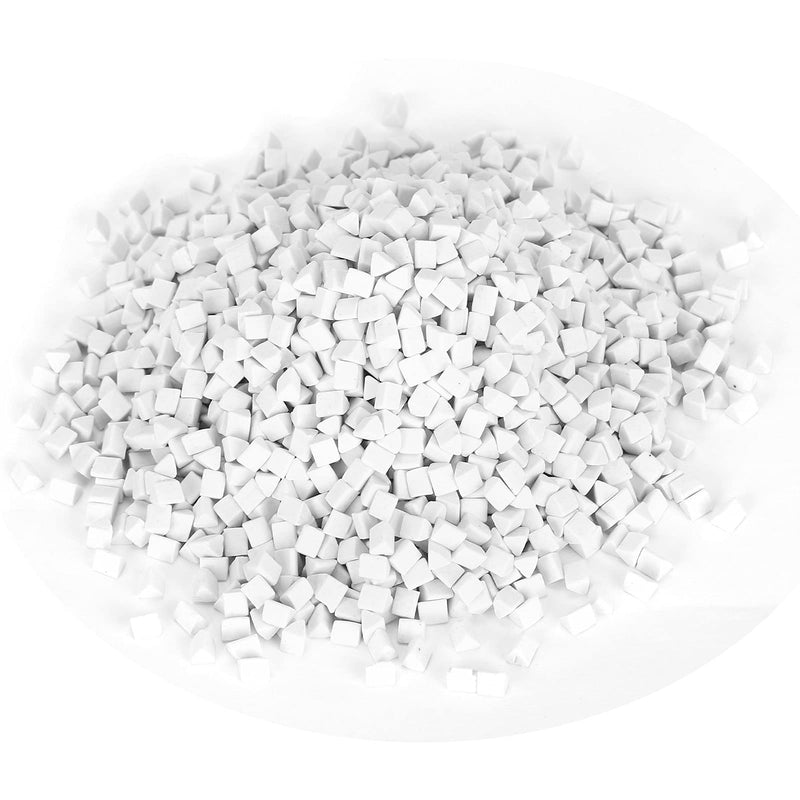 Polishing Abrasive Non-Abrasive 1.3kg Ceramic Grain Filler Ceramic Pellets Small Stone Tumbling for Stones for All Types of Cups
