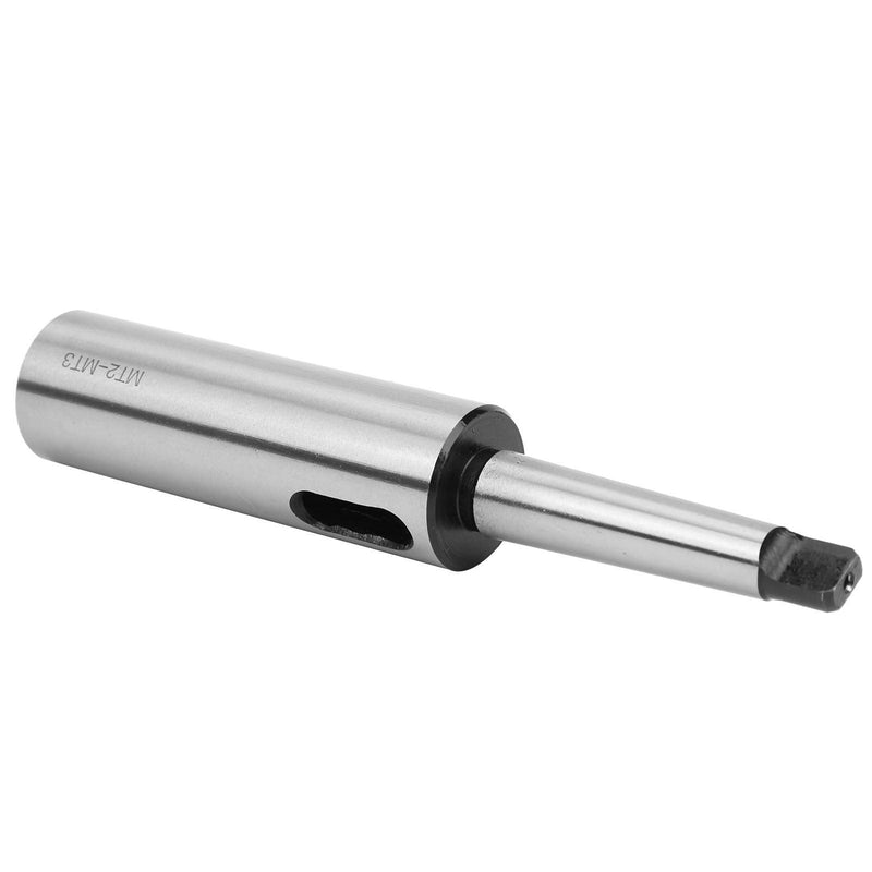 MT2 to MT3 Taper Drill Sleeve Adapter, Mk2 Mk3 Adapter Fast Steel Reducing Adapter for Lathe Milling MT2 to MT3 for Tapered Shank Drill Bit with Shank