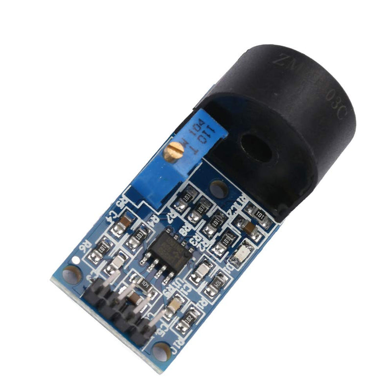 AC Current Sensor Module Current Sensor, AC Current Sensor Sct013 5A Ammeter Sensor Board High Exactness Single Phase Current Transformer Module