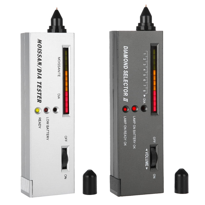 Jewelry Diamond Tester Set, Practical Diamond Selector II and Portable Moissanite Tester, Accurate Testing Tools