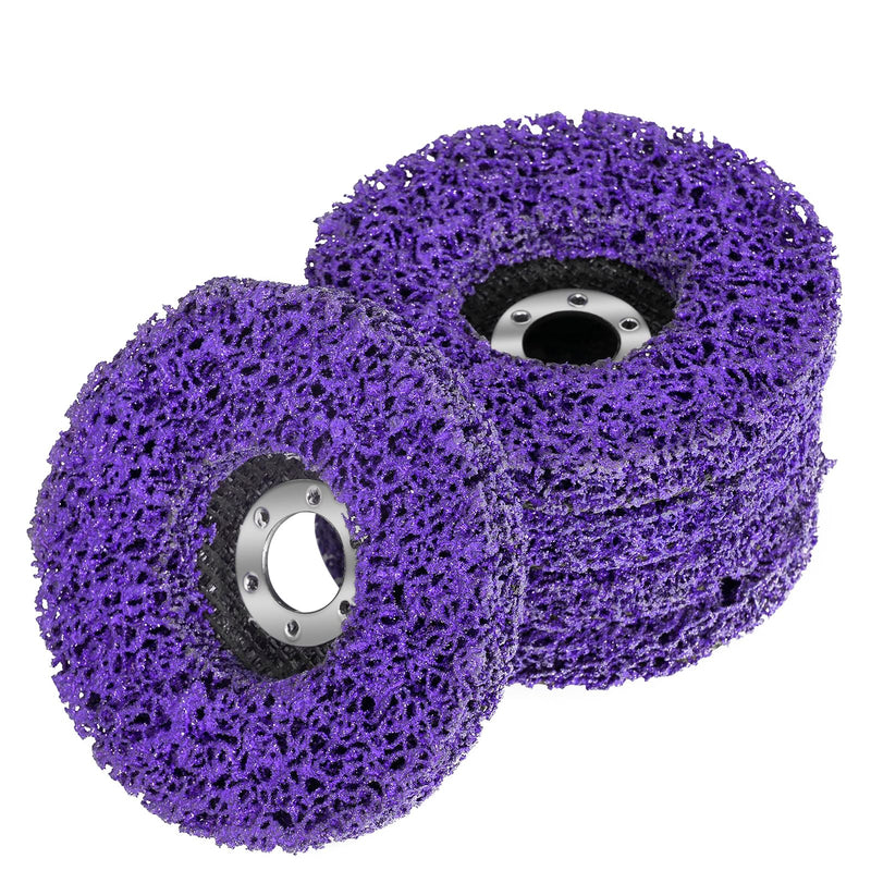 Pack of 5 125 mm CSD disc grinding disc, coarse cleaning disc, nylon fabric disc, grinding discs for angle grinders, cleaning, removing paint, rust, weld seams and oxidation
