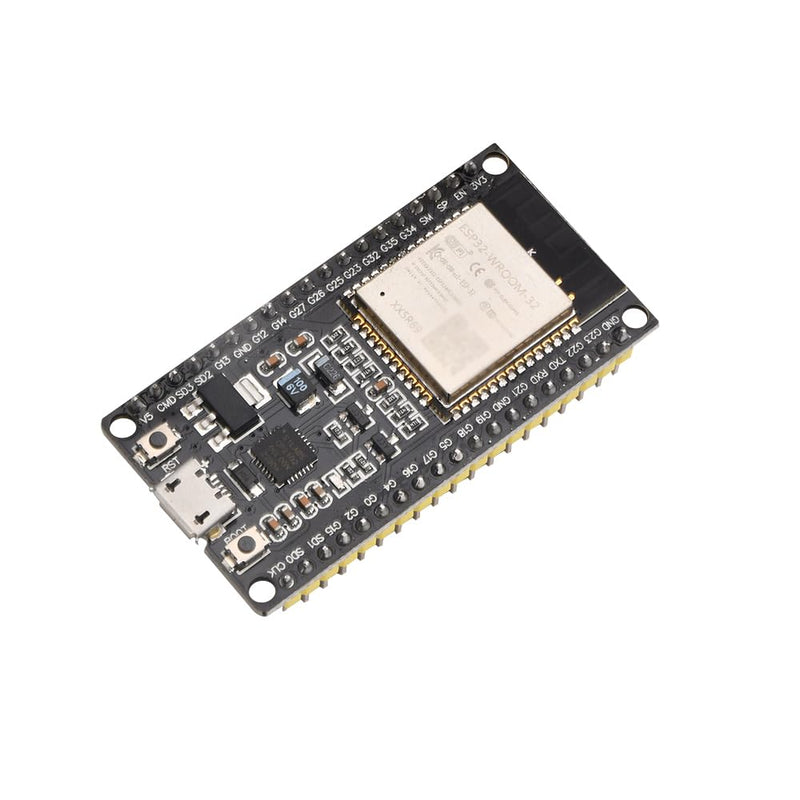 diymore-IOT ESP32 ESP-WROOM-32.38Pin development board, ESP-32S microcontroller processor Integrated 2-in-1 microcontroller with CP2102 chip WiFi NodeMCU-32S module
