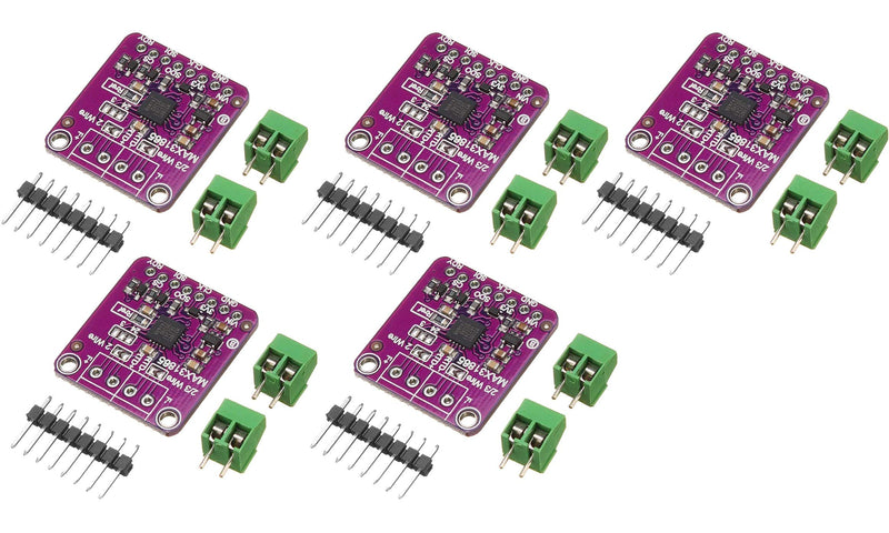 TECNOULAB 5pcs MAX31865 RTD Platinum Resistance Temperature Detector Module PT100 - PT1000