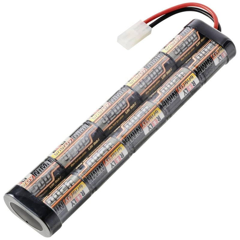 Reely model building battery pack (NiMh) 12 V 4200 mAh Cell count: 10 Stick Tamiya