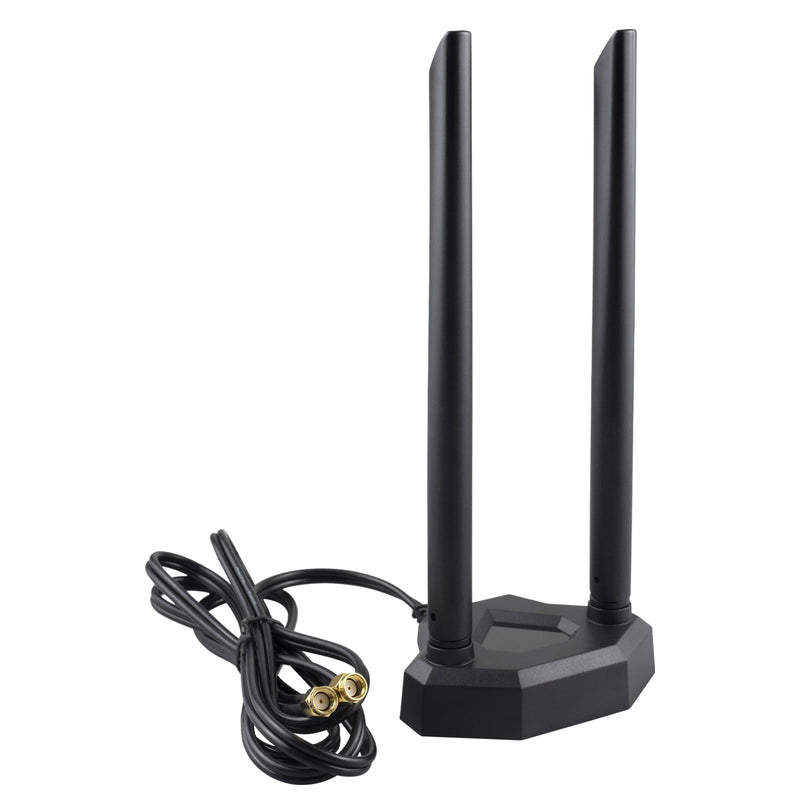 OmniDirectional 2.4GHz/5.8GHz WiFi Bluetooth Antenna Powerful Magnetic Base with 150 cm Extension Cable