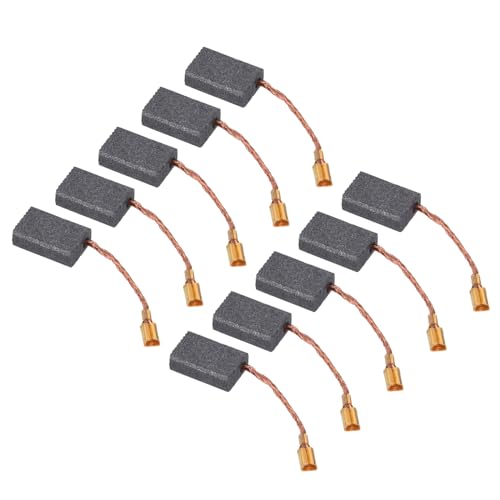 Quartzman 5 x 10 x 15 mm Replacement Carbon Brush Pack of 10 Motor Carbon Brush | For power tools, power tools