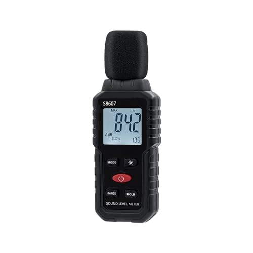 Mcbazel Dezibel Digital Sound Level Meter 30-130 dB with LCD Display, Volume Meter for Home, Office & Workshop