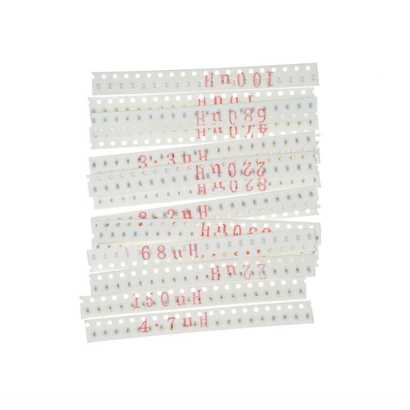 16 Types x 20pcs, Total 320pcs 0603 10% Multilayer Chip Ferrite Inductor Kit 47nH 68nH 100nH 150nH 220nH 330nH 470nH 680nH 820nH 1uH 2.2uH 3.3uH 470nH 680nH 1uH 2.2uH 3.3uH 470nH 7uH 68uh 10uh 22uh