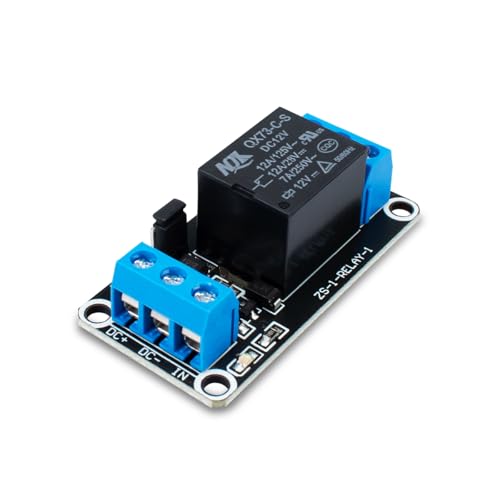 1 x DC 12 V Relay Module 1 Channel Relay with Optocoupler High or Low Level Trigger Extension Board 1 Pcs 1 Channel
