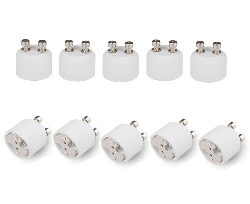 ShuoHui GU10 to MR16 GU5.3 230V to 230V Light Lamp Socket Adapter Converter Lamp Holder New (4) 4