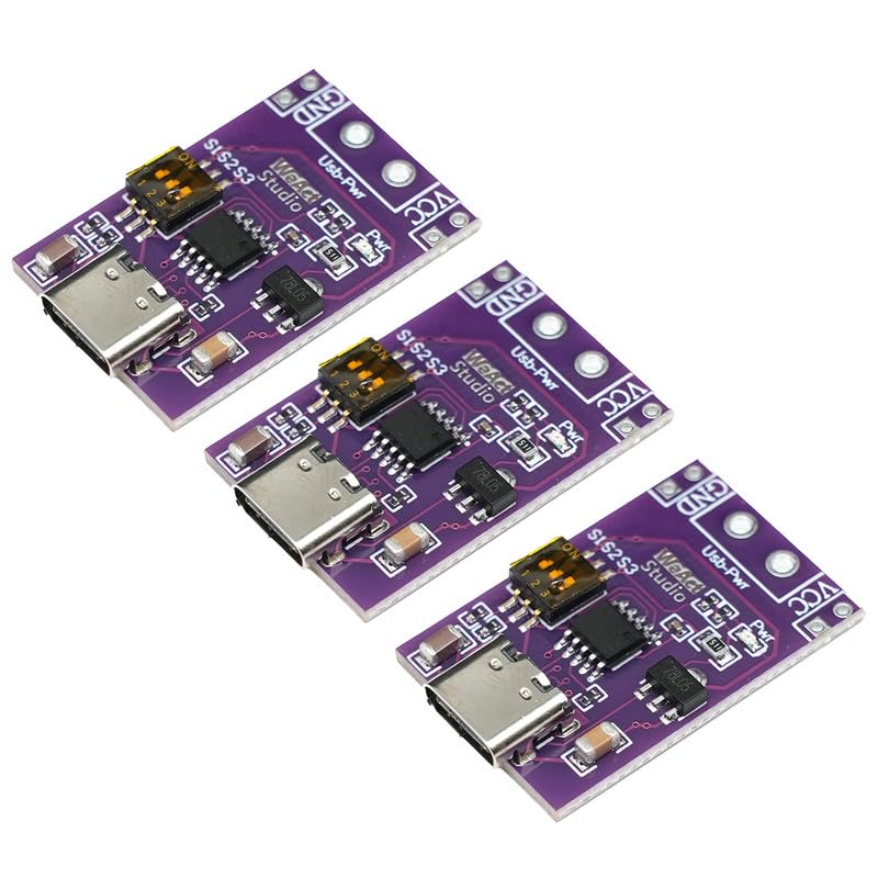 3 x QC/PD/AFC Power Supply Trigger Module Quick Charge Trigger USB-C 5V 9V 12V 15V 20V Pack of 3.