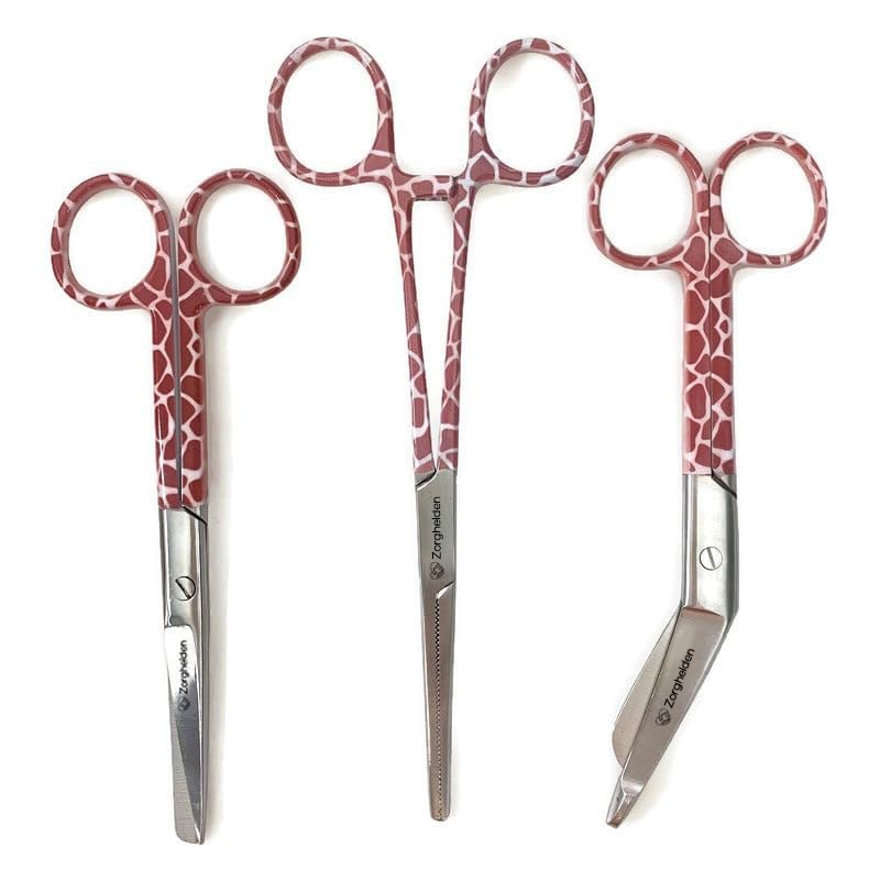 Nurse Scissors Set "Giraffe" - MDR Certificate - Bandage Scissors - Scissors - Cooker - Nurse Accessories - Nurse Gift