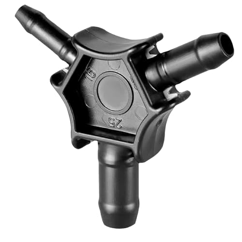 Multi Calibrator/Deburring for Multilayer Pipes 16-20-25 mm, Calibrator Deburring for PEX-AL-PEX and Aluminum Composite Pipe, Calibrator Mandrel Plastic Precise for Pipe Calibration and Deburring