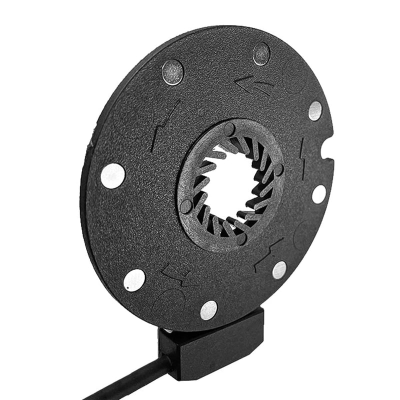 Magnetic Power Sensor for Electric Bikes F-8C 36/48V Dual Hall Sensor PAS System for E-Bike Parts Improved Pedal Assistance Technology