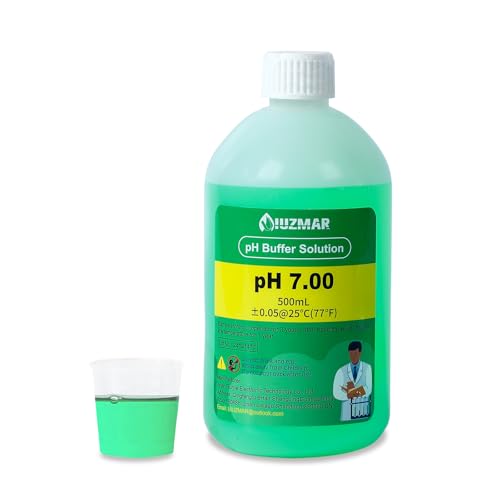 UIUZMAR pH 7.00 Calibration Solution 500 ml for pH Meter | pH 7.00 buffer solution for precise calibration of pH meter, pH tester calibration fluid pH 7.0