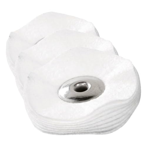 Dremel EZ SpeedClic 423S Textile Polishing Wheel - Accessory Set for Multifunctional Tool with 1 Polishing Disc for Polishing Plastics, Metal, Stainless Steel, Aluminum, Brass, Gold and Silver and 1 - Pack (Pack of 3) Dremel EZ SpeedClic 423S