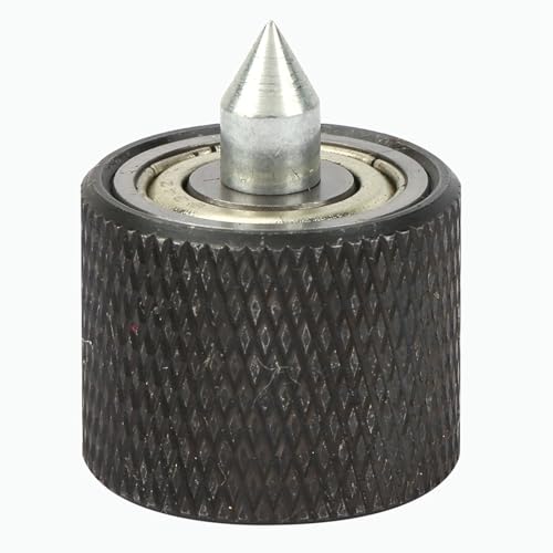 Rotating Centre Point, Rotary Cone, Mini Multi-Purpose Lathe Accessories Z019, High Precision, High Hardness, Solid Metal Construction, Robust, Durable, Built-In