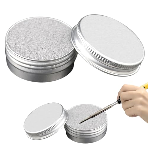 Soldering Tip Cleaner, Soldering Tips Reactivator, Soldering Iron Cleaner, Oxidised Soldering Accessories, Removable Oxide Layer, for Reactivating Oxidised Soldering Tips (Net Weight: 30 g Tub)