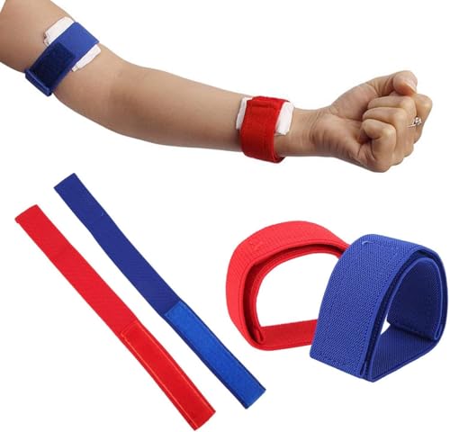Tourniquet, 2 Pairs Climbing Outdoor Camping Dialysis Tourniquet Bandage Cuff Belt