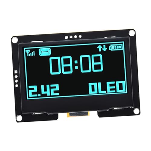 2.42" SSD1309 OLED Display Module - 4 Pin IIC White Screen (Resolution 128×64)