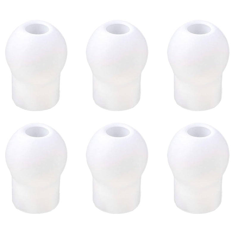 Pack of 6 Stethoscope Earpieces, Comfortable and Sound-Insulating, Compatible with MDF Eko ADC Stethoscope, Silicone, Reusable, Interchangeable Earplugs for Stethoscopes, Suitable for Nurses and Doctors