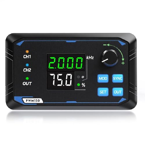 Signal Generator, PWM150 Dual Channel Signal Generator | Servo motor drive rectangular pulse with adjustable frequency