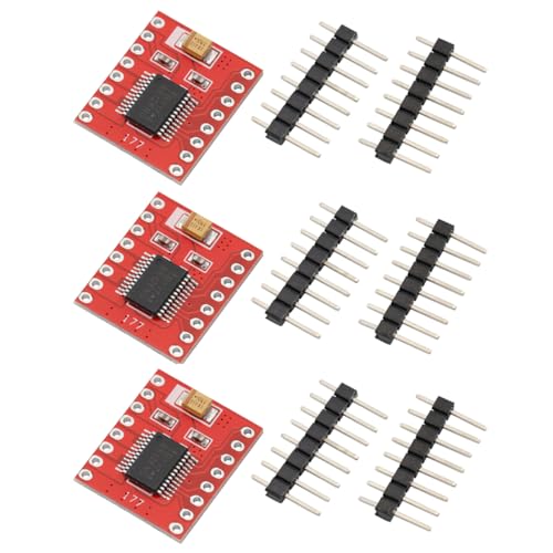 TB6612FNG Dual Motor Driver Module Small High Power Microcontroller Self Balancing Drive Module for Cars (Pack of 3)