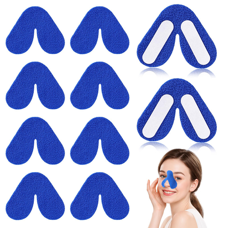 10 x Nose Pads for CPAP Masks - Soft Pads Against Pressure Points & Redness - Skin-Friendly Nose Protection for Sleep Apnea Masks - Comfort Set