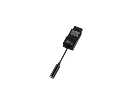 ZOOM TCA-1 Timecode Adapter, Precision Timecode Generator for Audio Video Synchronisation Compatible with Zoom Recorders, Black | Precision Timecode Generator for Audio Video Synchronisation Compatible with Zoom Recorders, Black
