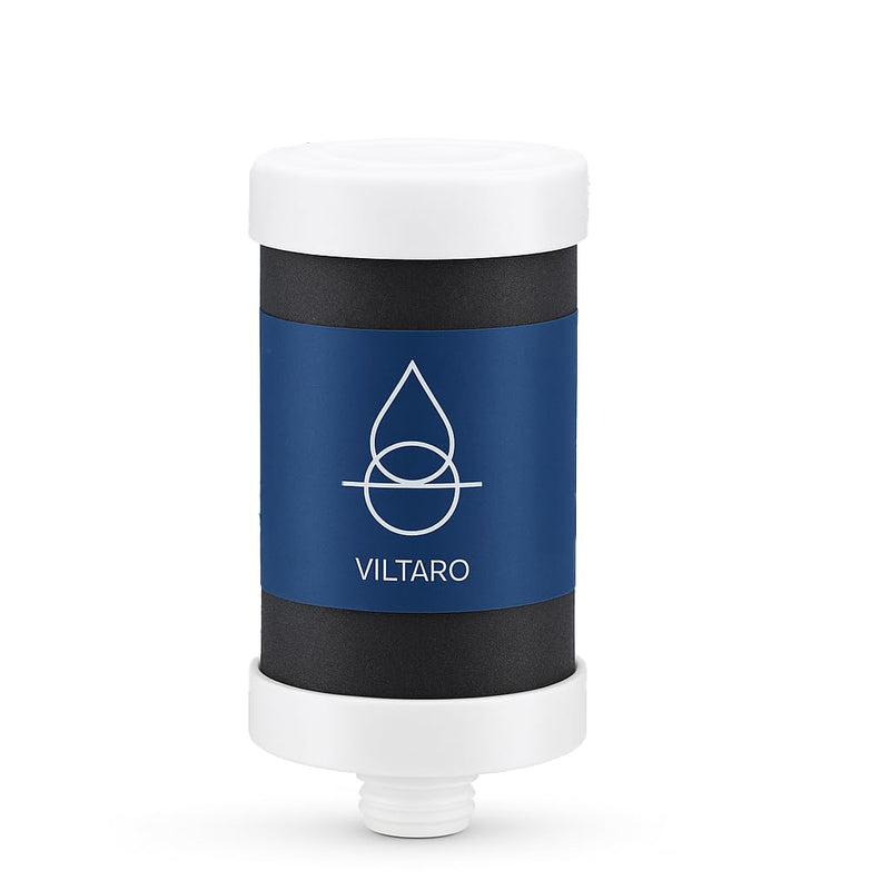 VILTARO® Water Filter Cartridge with Limescale Protection Filter Cartridge for Water Filter Tap Water Filter System with Activated Carbon Filter Made from Sustainable Coconut Shells Activated carbon with limescale protection