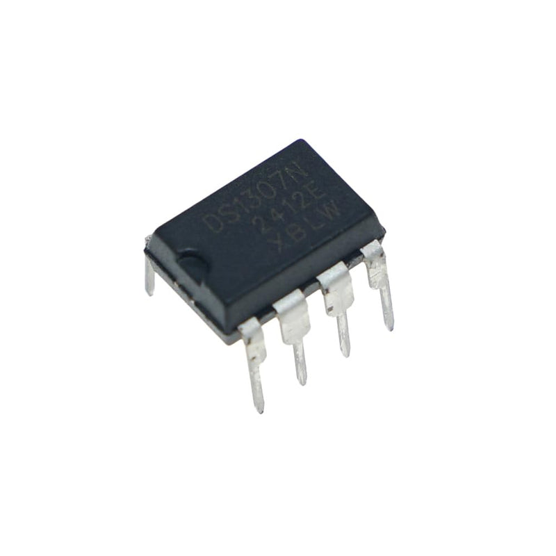 (Pack of 10) DS1307N DIP-8 2 Wire Interface Timer Real Time Clock Chip with 56 Byte Non-volatile RAM | 2-Draht-Schnittstelle, 56 Byte nichtflüchtiges RAM