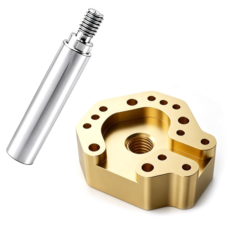 2pcs Joystick Soldering Tips with Adapter for PS5 PS4 Xbox Series X/S | Multi-hole, chrome-plated copper, fast heat conduction, high-precision alignment to fix stick drift