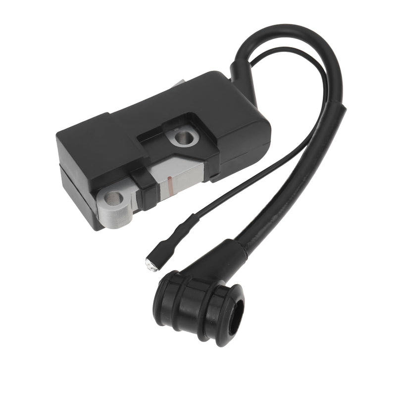 OTOTEC ignition coil for chainsaws with high-voltage cable. Compatible with Scheppach CSH46, CSH56, and CSH58 magneto modules.