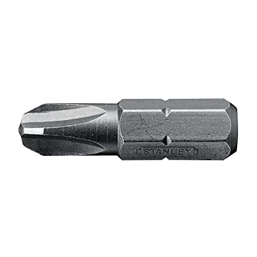 Stanley 168950B 25mm Phillips 3pt Bit 25mm (25 Pieces)