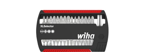 Wiha 7948-005 XLSelector, 31 TLG. Includes bit holder, slotted cross / Phillips - Pozidriv - Torx