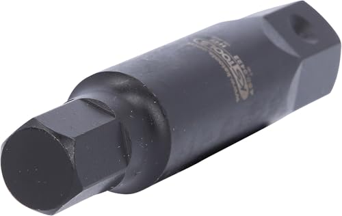 KS Tools 450.0422 Impact bit socket hex adaptor, 107mm, 17mm