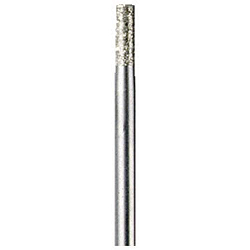 Dremel 7122 Diamond Cylinder Points, Accessory Set 2-pack with 2.4 mm Bits for Engraving, Carving and Cutting Dremel 7122
