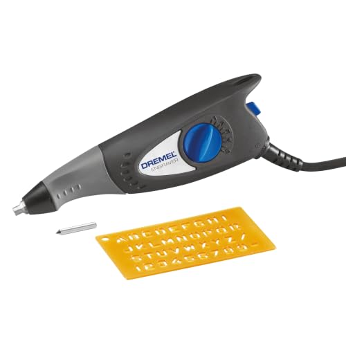 Dremel 290 Engraver, Compact Mini Engraving Tool Kit with 1 Carbide Bit