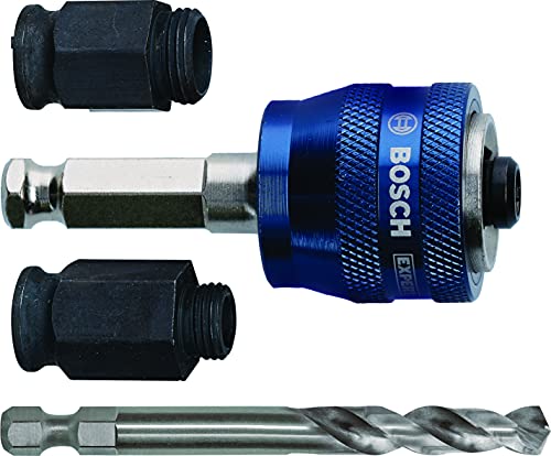 Bosch Professional 4 pcs. Power Change Plus Starter Kit Set (for upgrading to Bosch Power Change Plus, Accessories for Drill Driver) Starter Kit Set Light