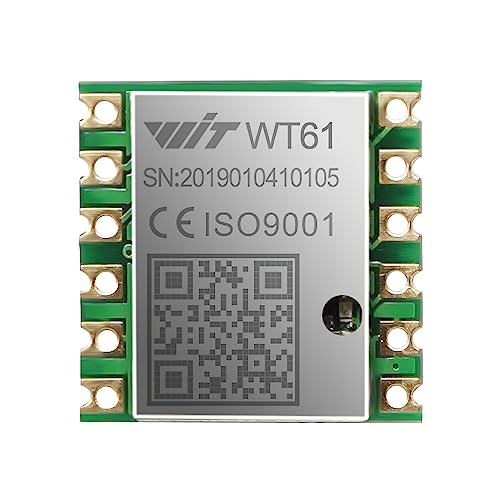 【WT61 Accelerometer+Tilt Sensor】High-Stability Acceleration(+-16g)+Gyro+Angle(XY Dual-axis) with Kalman Filter, MPU6050 AHRS IMU (Unaffected by Magnetic Field), for PC Raspberry Pi