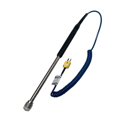 TECPEL TPK-04 Surface Thermocouple Probe, Type K, -58 to 932°F (-50 to 500°C)