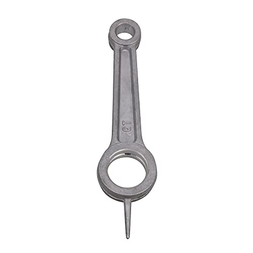 Mxfans Air Compressor Connecting Link Rod Spare Part Aluminum Alloy 145mm Length Sliver 94mm Center Distance