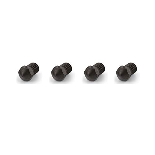PrimaCreator RepRap M6 Hardened Steel Value Pack Nozzle 0,4 mm - 4 pcs (1,75) Black hardened 1,75 mm - 0,4 mm