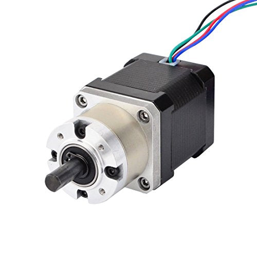 STEPPERONLINE Nema 17 Gearbox Stepper Motor L = 48 mm Planetary Gear 5:1
