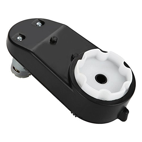 Gearbox with 6V/12V Motor, RS390 Electric Motor Gearbox 6V/12V 12000-20000RPM for Kids Electric Cars and Motorcycles High Speed RS390(6V 18000RPM)